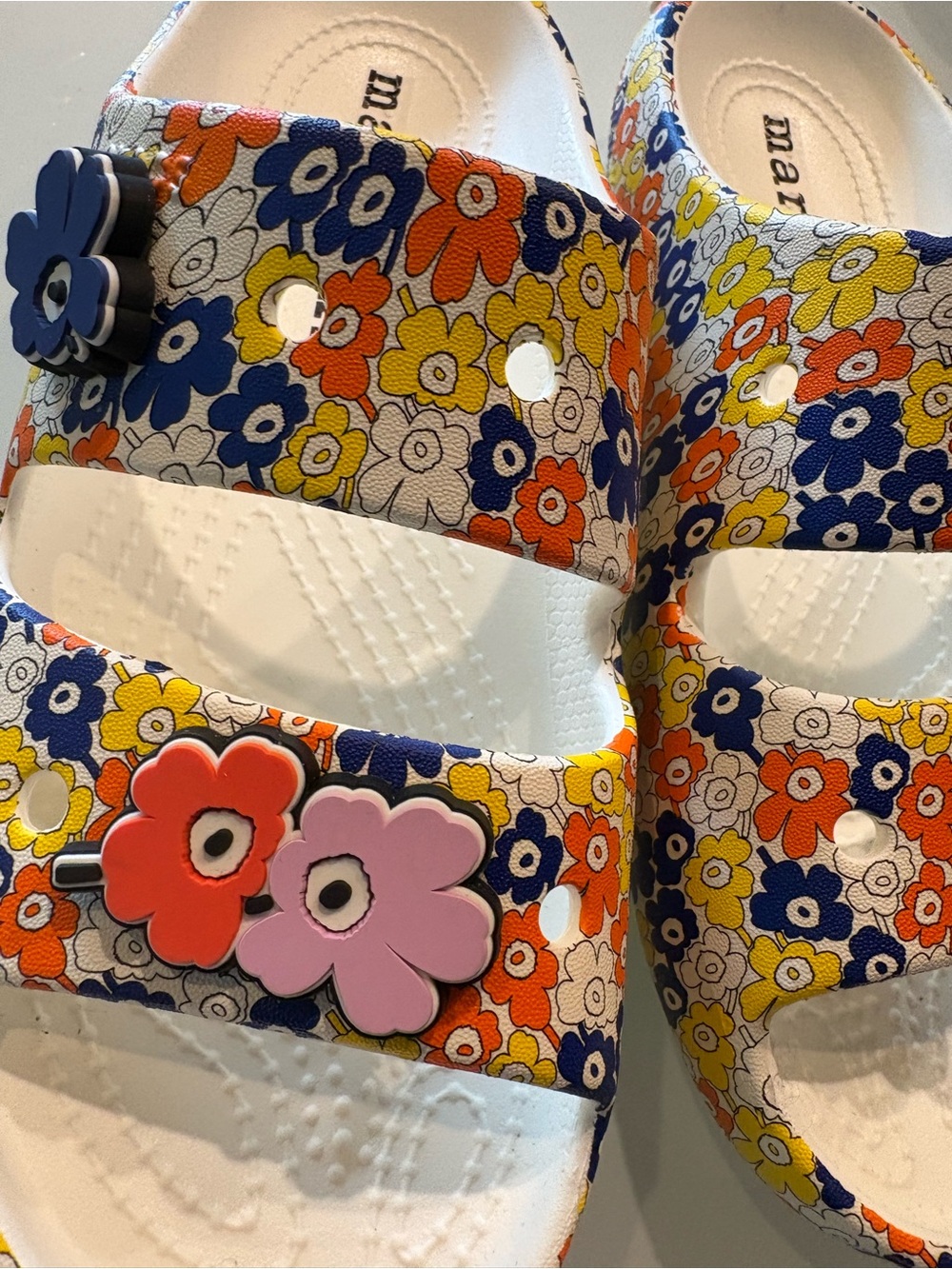 Crocs Colab W/Marimekko Slides Sandals, 7 - Picture 4 of 11